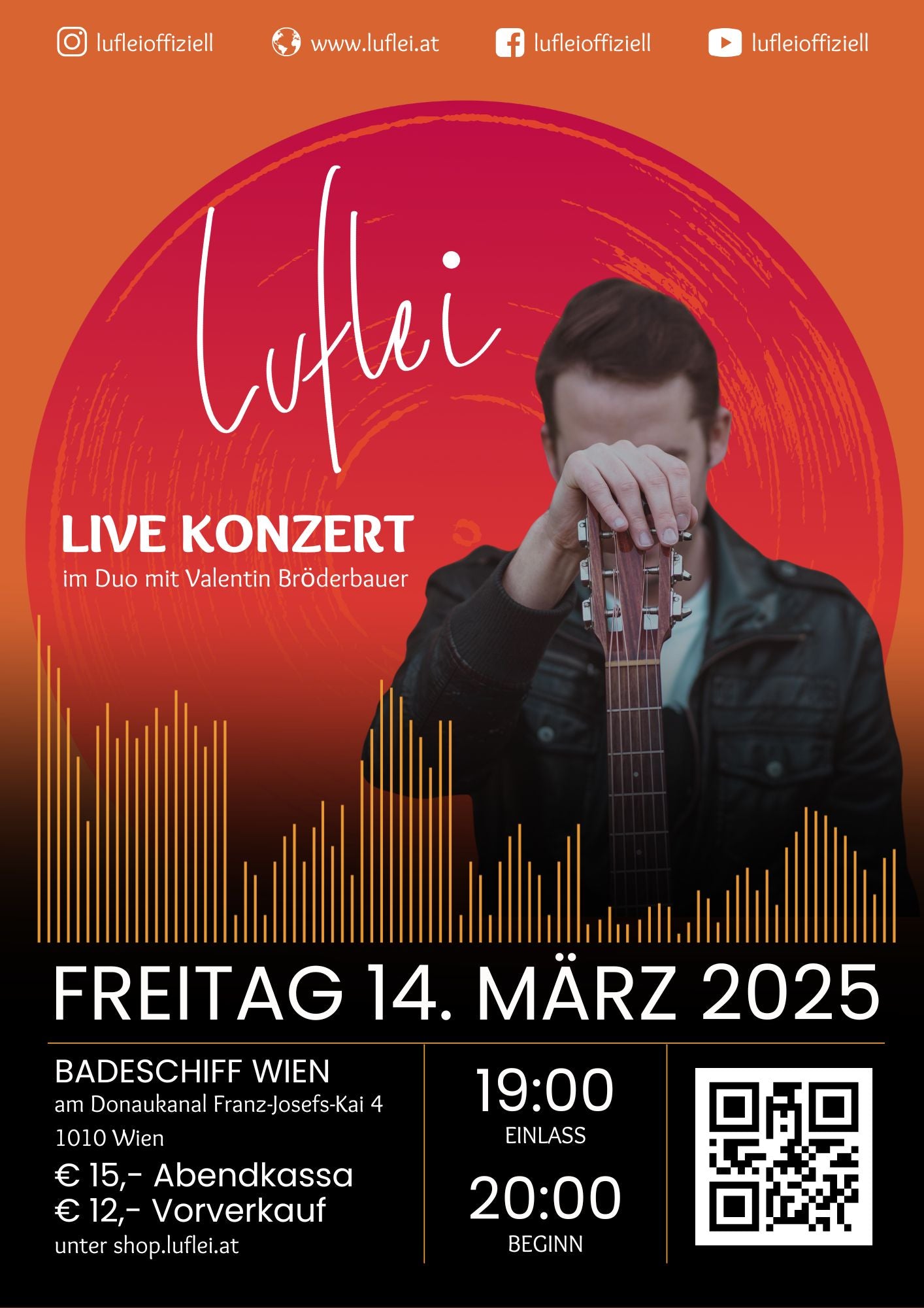 luflei LIVE am Badeschiff Wien ABENDKASSA